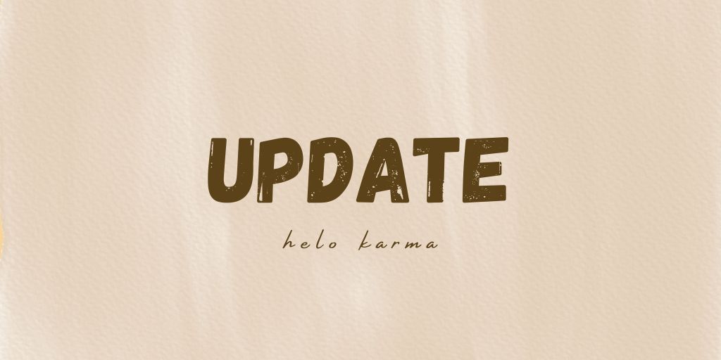 Update Alert!